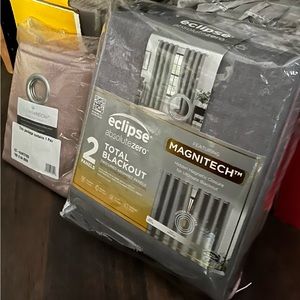 Eclipse Absolute-Zero Total Blackout 2-lined Grommet Panels with Magnitech